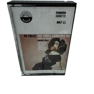 De Falla Everest SDBR3057 Three Cornered Hat Jorda LSO 200G Cassette Tape Vtg
